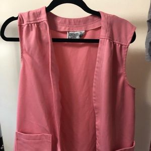 Pink vest
